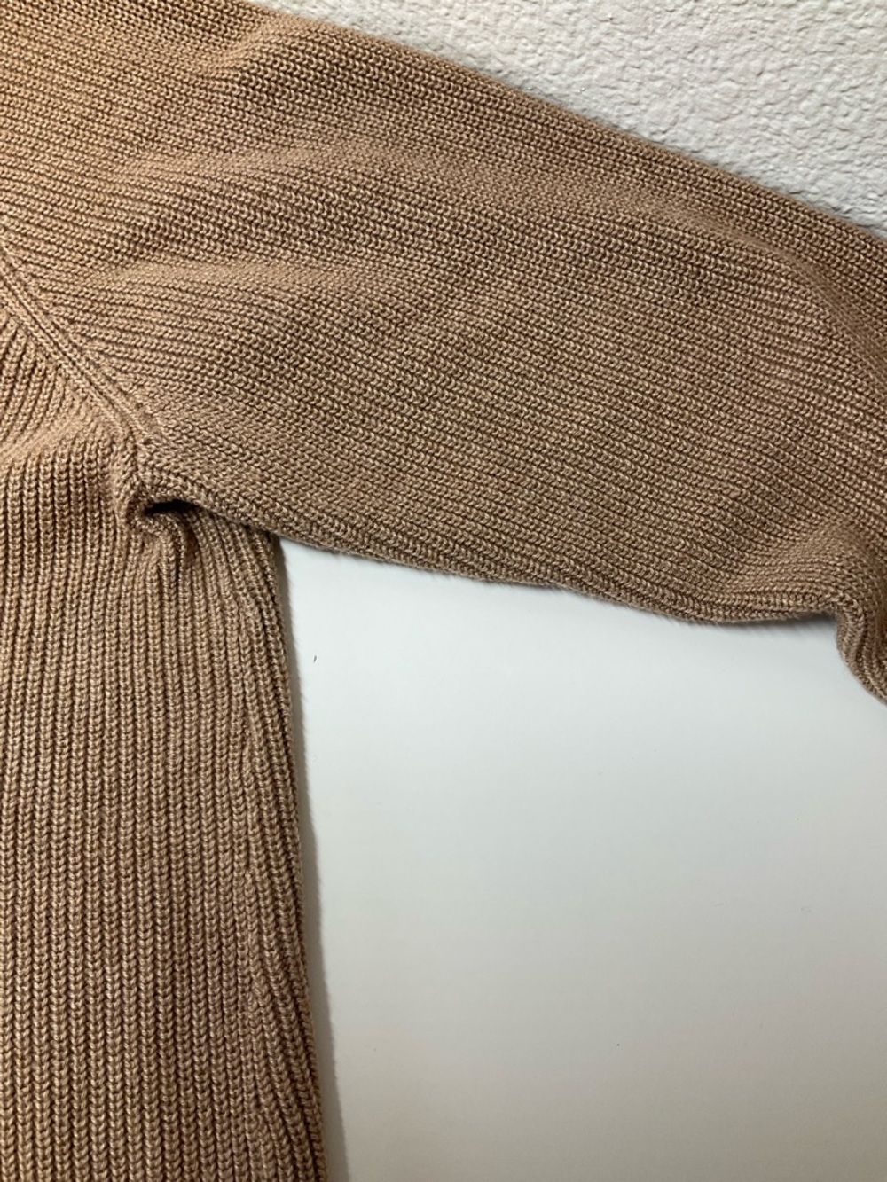Old Navy Camel Brown Open-Front Ribbed Cardigan XL - Picture 5 of 11